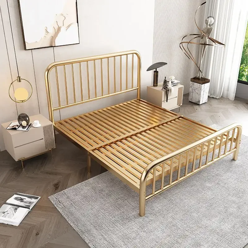 Parthenon Industrial Metal Bed Frame Detail Head And Foodbaord - Buy ...