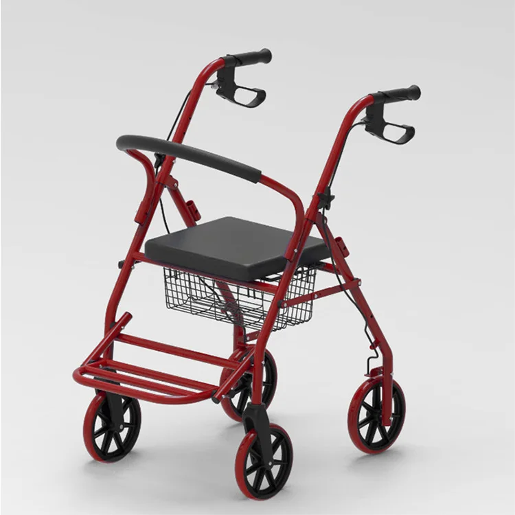 Assistant Walking Training Rehabilitation Device Wheelchair Walker Rollator For The Elderly