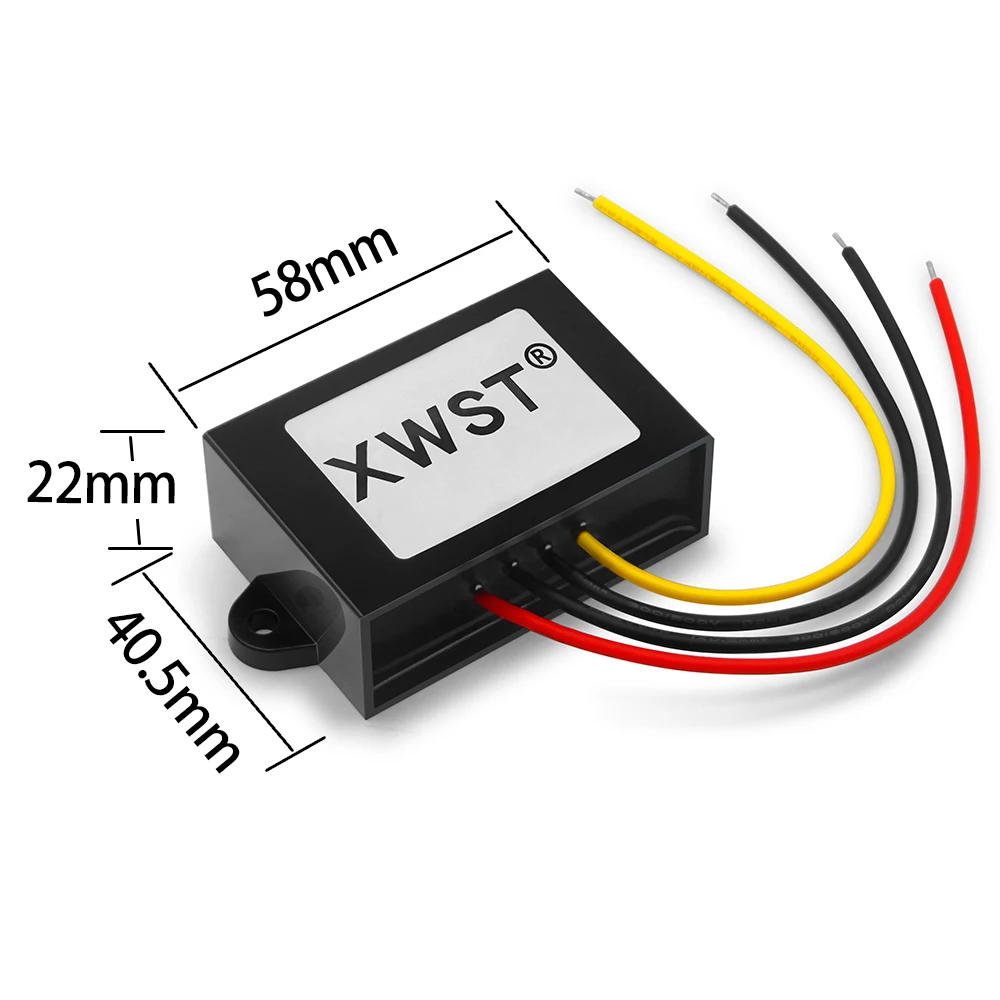 Customized Factory Boost Power Supply 12v to 19v Voltage Regulator 1A 2A 3A 4A Dc to Dc Converter 12V 19V Waterproof for Car LED
