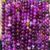 Fuchsia Stripe Agate