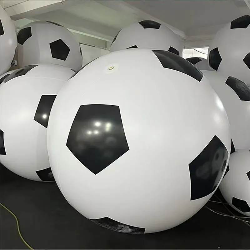 Inflatable Soccer Ball Thickened Outdoor Beach Ball, PVC Inflatable Advertising Ball, Customizable logo preview 6