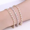 Pulsera de oro amarillo de 18 quilates con diamantes moissanita