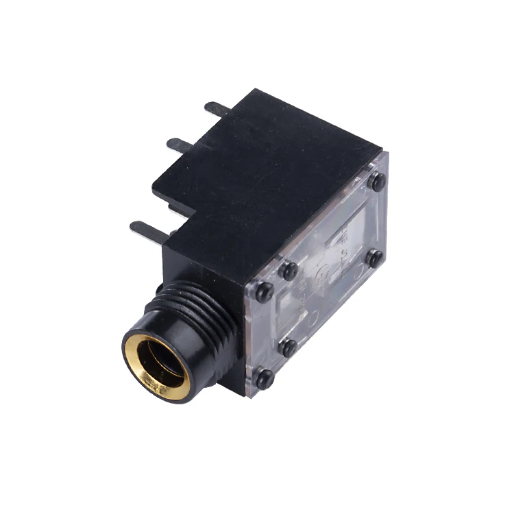 Wholesale High Quality 6.35 stereo headphone jack audio Socet Connector stereo For Headphone