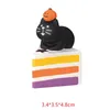 Pastel de Calabaza Gato Negro