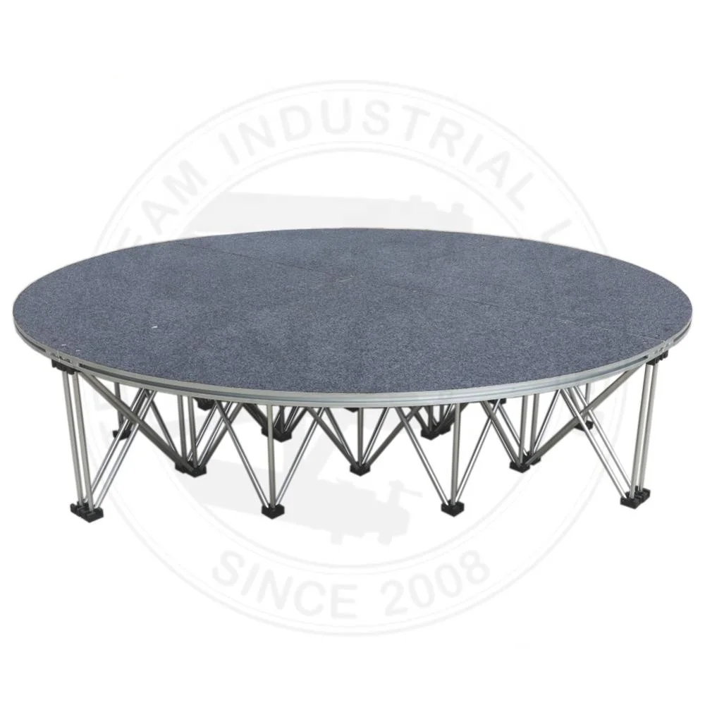 Portable Round Stage X Pole Stage for Pole and Pole Dancing