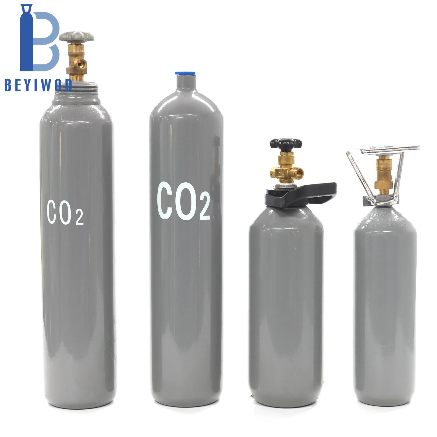 เครื่องดื่ม 2L 5L 8L 10L กระปุกก๊าซเหล็ก CO2 สําหรับตลาดโปแลนด์