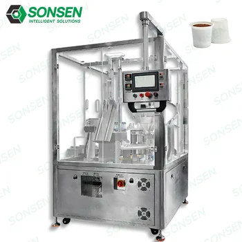 2025 Custom Coffee Capsules Making Machine Powder Pod k Cup Nespresso Coffee Capsule Sealing Filling Machine