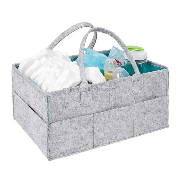 Buy Wholesale China 2021 Felt Diaper Bag Portable Custom Felt Baby Diaper  Caddy Mommy's Bag Organizer With Changing Pad & Casual Bag at USD 2.5