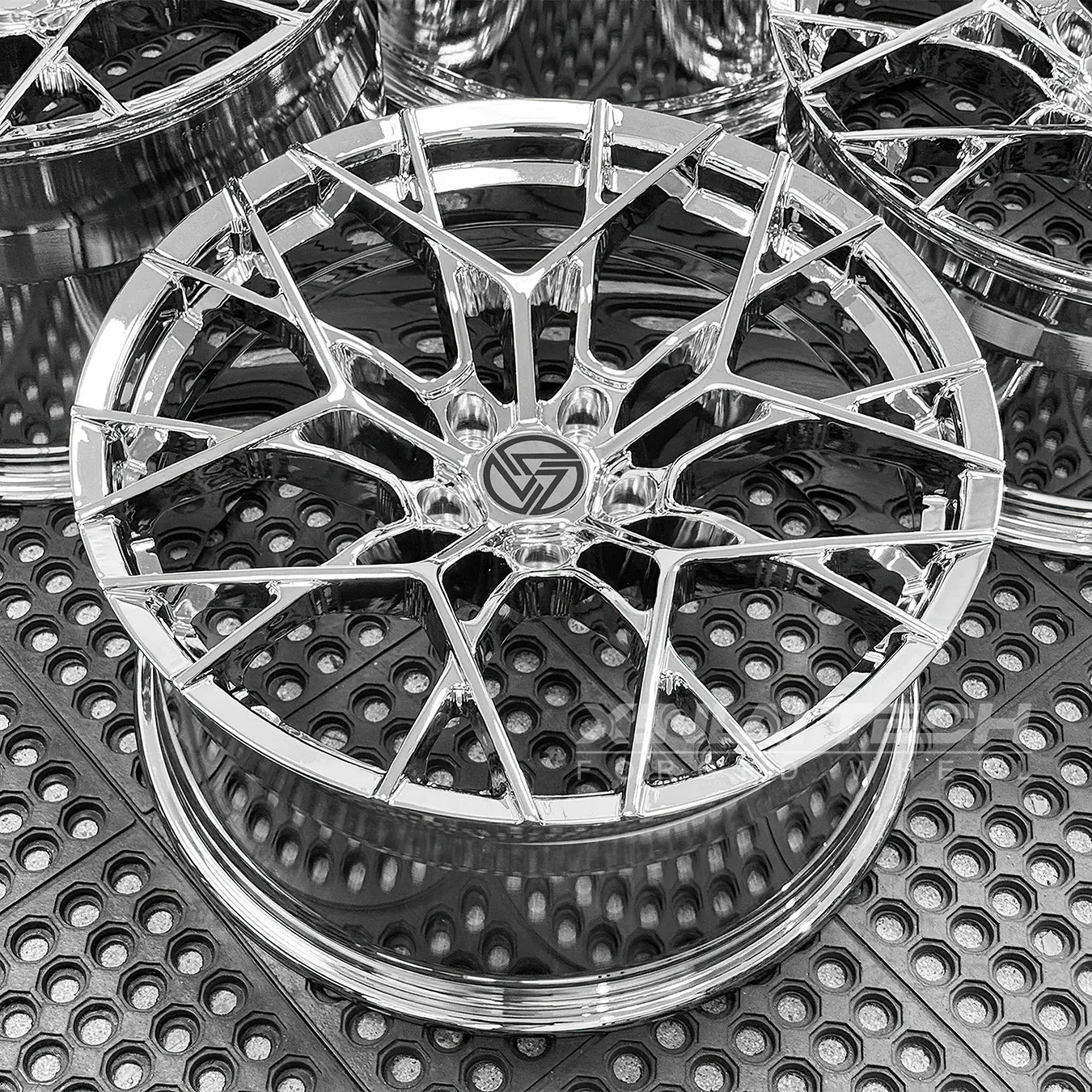 XL Racing Car Forged Chrome Wheel Alloy Rim 5x112 5x120 5x114.3 17 18 19 20 21 22 23 24 Inch for BMW Mercedes Porsche Tesla Audi - Image 6
