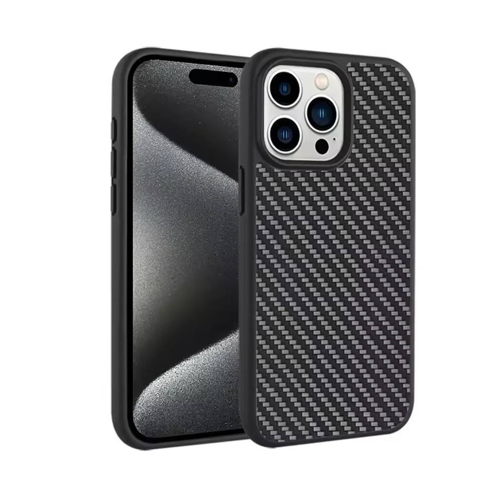 Soft Anti Drop Customize Frosted Tpu Shockproof Carbon Fiber Phone Case For Iphone 11 15 14 13 12 Plus Pro Max
