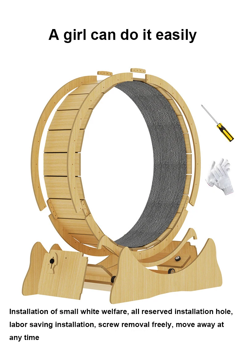 Cat Exercise Wheel Running Treadmill Wheel For Cats' Daily Life And