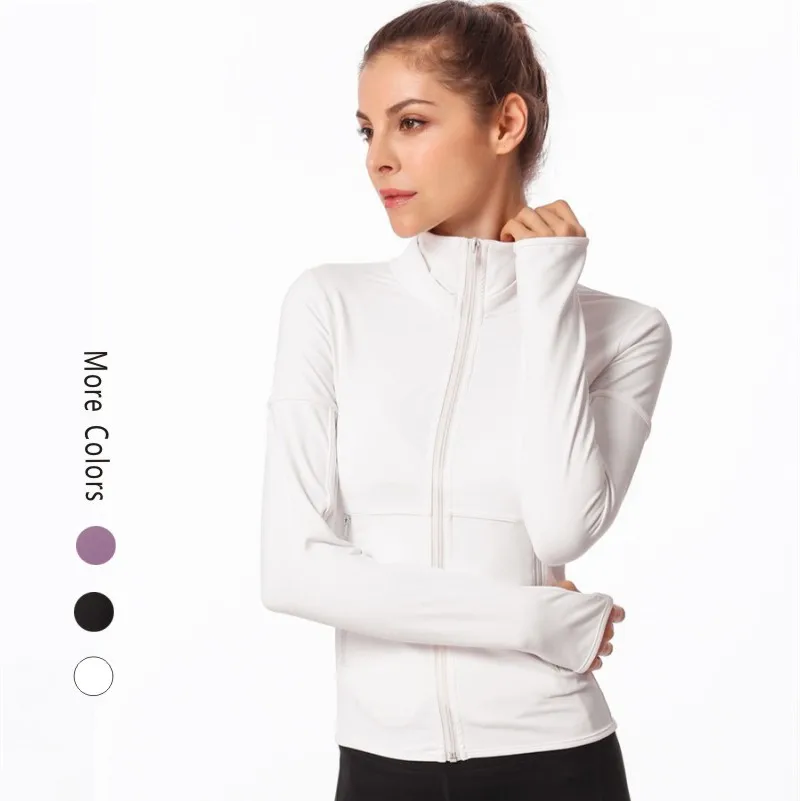 workout jacket with thumb holes