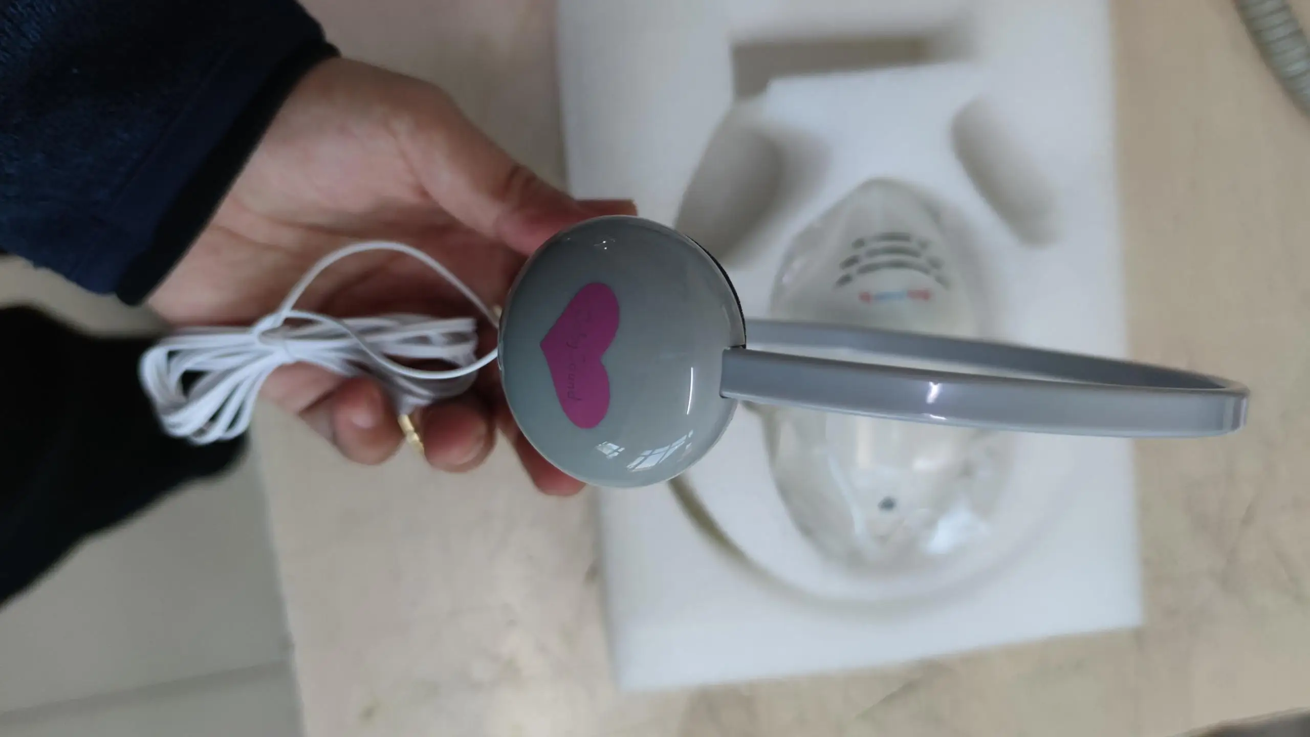 CONTEC Fetal Doppler Portable Detector Maternal Fetal Heart Rate Monitor