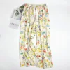 Pantaloni a gamba larga in cotone e seta - Nuovo Tulip