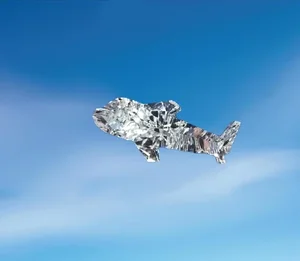 New Aeroplane Shape Lab Grown Loose Diamonds VS VVS Grade Ethical Gemstone Engagement IGI Certified Fine Jewelry India