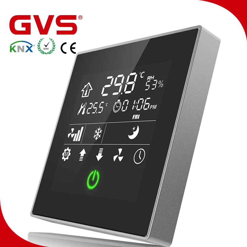 Fabrik KNX/EIB GVS K-bus KNX/EIB Fan Coil Antrieb HVAC Intelligente Home  Control 0- 10V KNX Fan Spule Controller KNX Smart Home