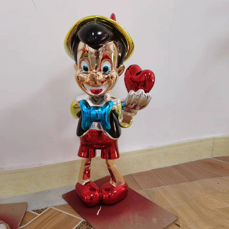 Factory Customization Life Size Pinocchio Sculpture Japanese Anime