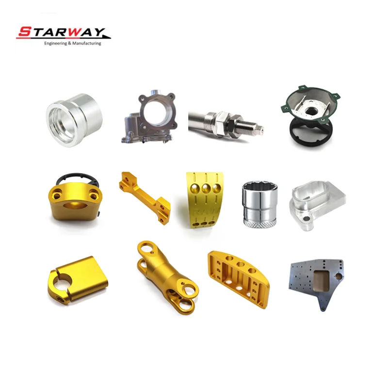 ISO9001 Certified Factory 5 Axis OEM Precision Aluminum Stainless Steel Brass Plastic Custom CNC Metal Milling Machining Parts