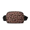 Coffee color leopard print