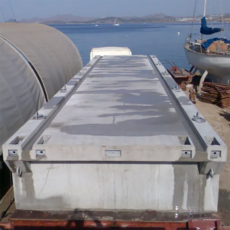 Customized Concrete Pontoon Dock Floating Concrete Pontoon On Sea Bridge With Long Life Buy