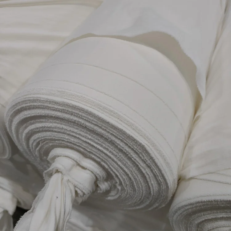 Factory Supplier Textail Raw Fabric Material, PFD Raw Cloth Cotton Fabric Knitted Greige Fabric for Clothing/
