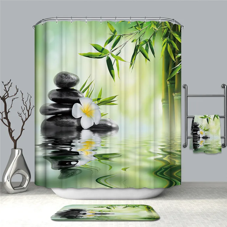
 Shower Curtains for Bathroom Showers and Bathtubs, 72 x 72 inches Long, Hooks Included  