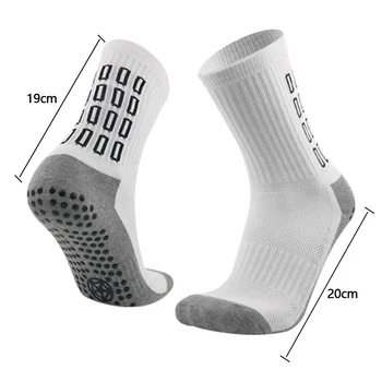 Custom Team Soccer Men Non-Slip Sports Running Football socks With Grip Breathable Durable Football Socks Unisex