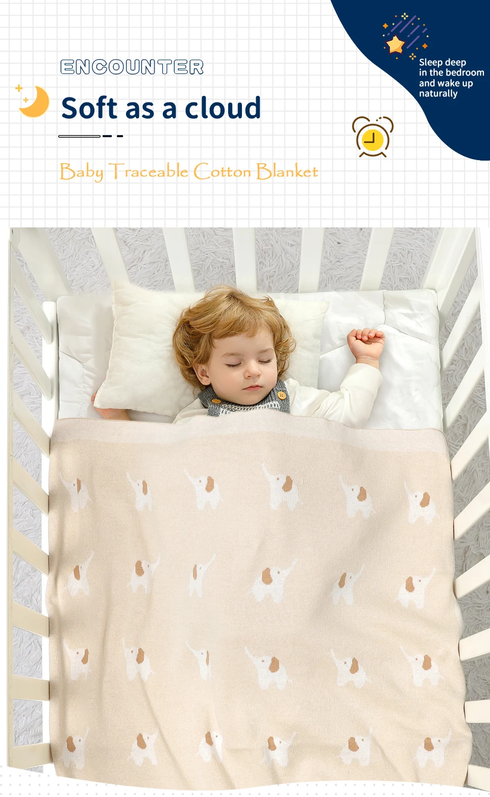 Wholesale Hot Selling Baby Cotton Security Blanket Organic Cotton Muslin Baby Swaddle Blankets