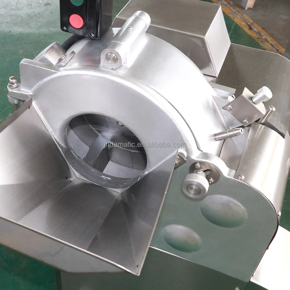 High-Efficiency Cutter with Big Capacity Multifunctional Vegetable and Potato Slicing Dicings Strips Cube Machine New