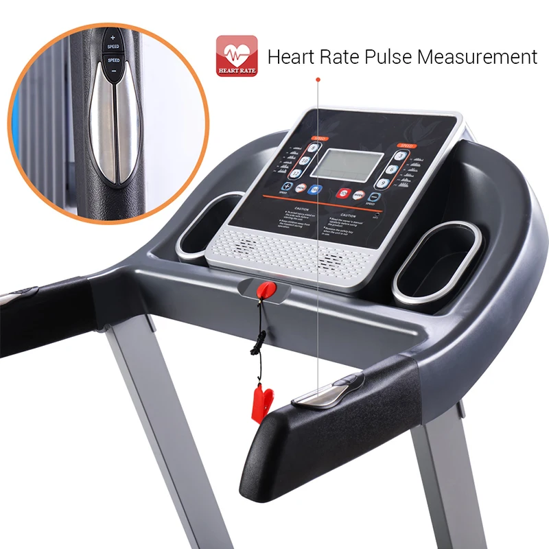 Portable Multi function Low Noise Sports Motorized Treadmill For Cardio Training Alibaba