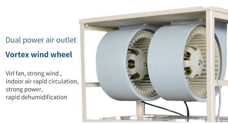 Industrial Dehumidifier, 40L-1200L/D, 220V, Ceiling - detail 24