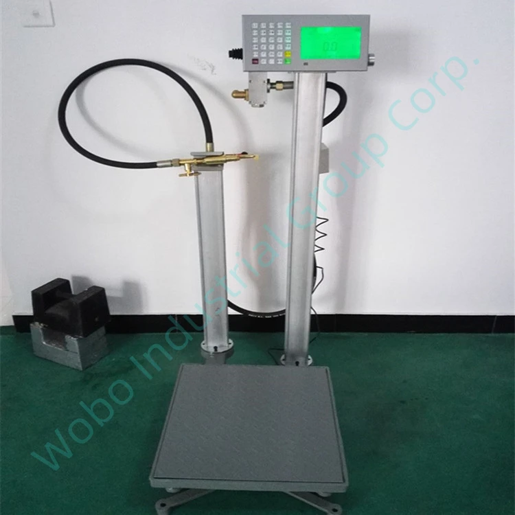 Latest Battery Type High Speed LPG Cooking Gas Filling Weighing Scale