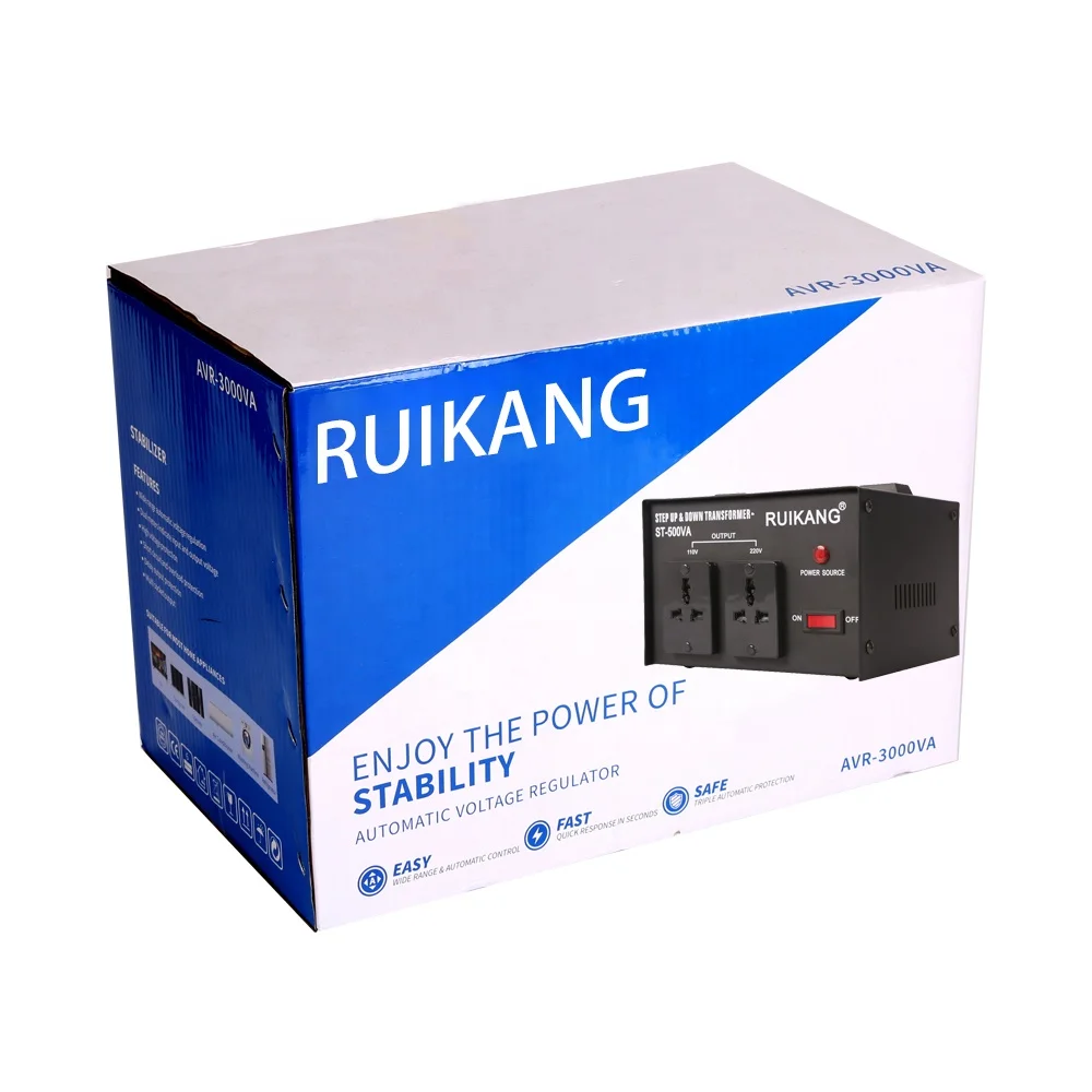 AC Step up and Down Voltage  Transformer 220 to 110 Electric Power Transformer