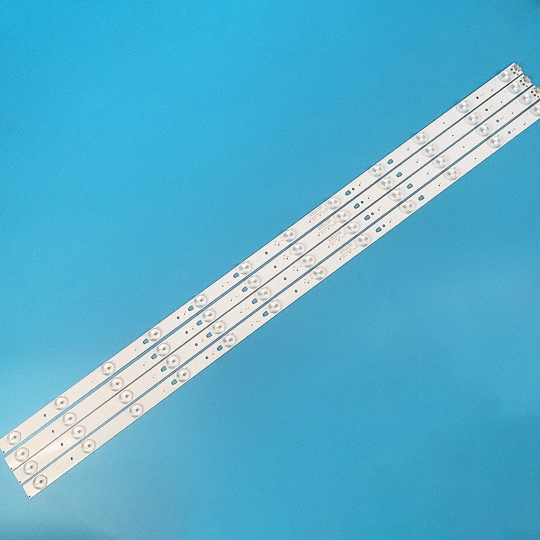 kit 4 bar stirp tiras led para tv for haier 40" LED40D12-03(B) LE40B510X LE40B8000 LE40B8000TF LE40K5000TF led light tv spare factory