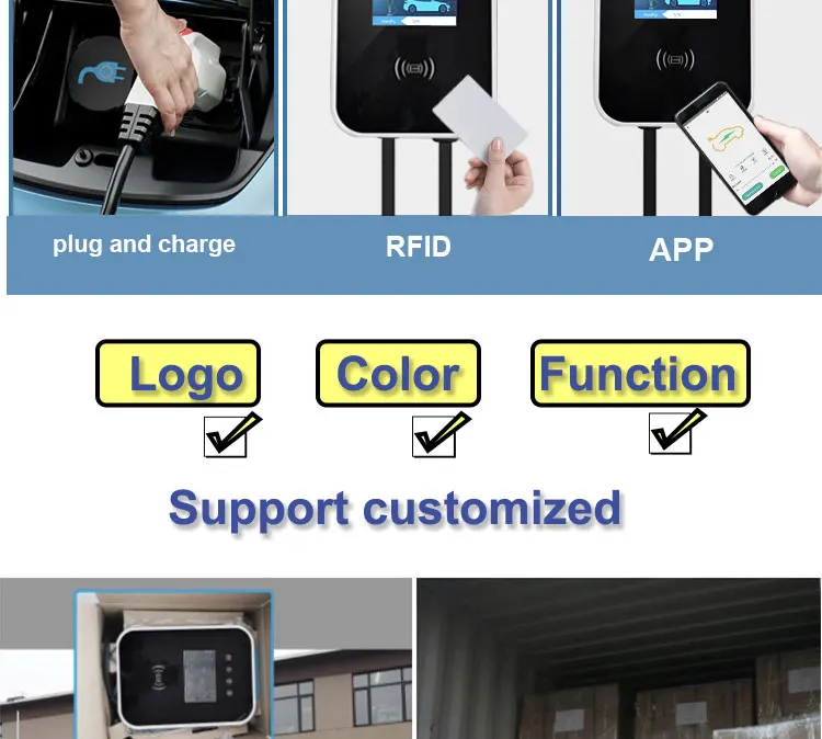 Bc Ac Electric Car Charging Station Type Gbt Level 2 Evse Charge Wall ...