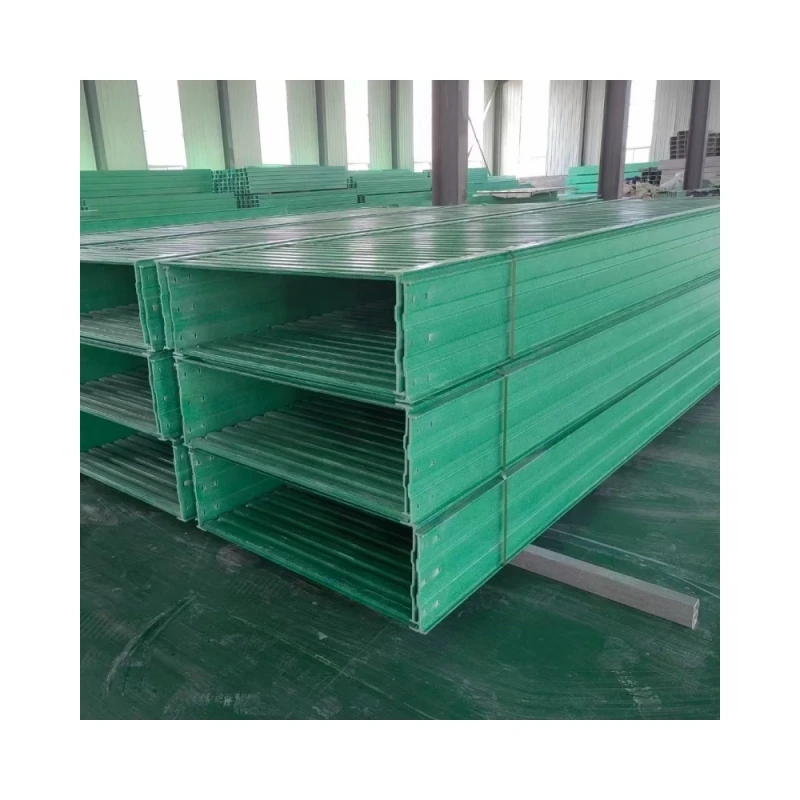 Frp Grp Cable Ladder Cable Trunking Tray With Cover Mass Production Buy Frp Cable Tray Frp