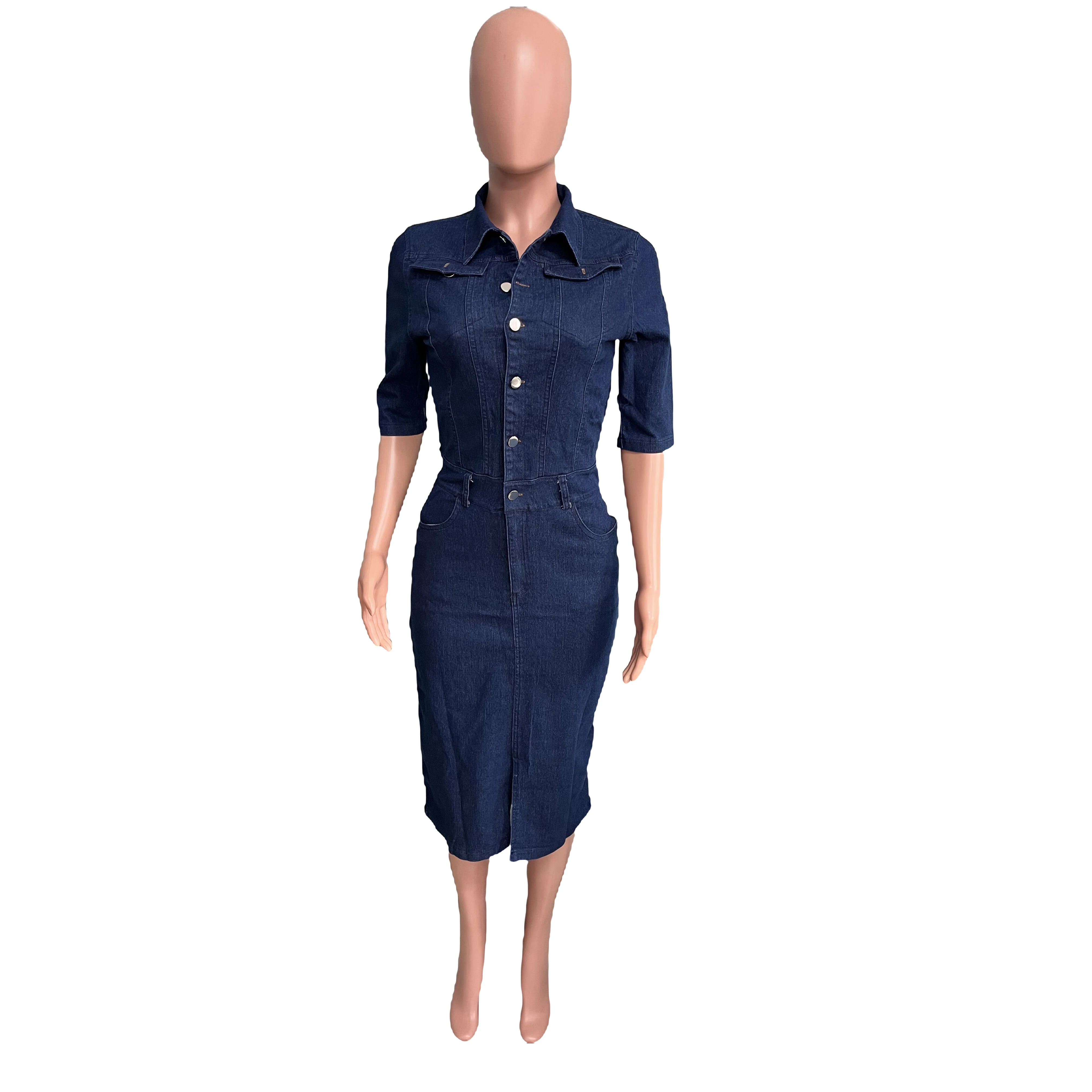 white christmas dresses Shenae Raw Edge Bodycon Dress Denim– Selfie Leslie
