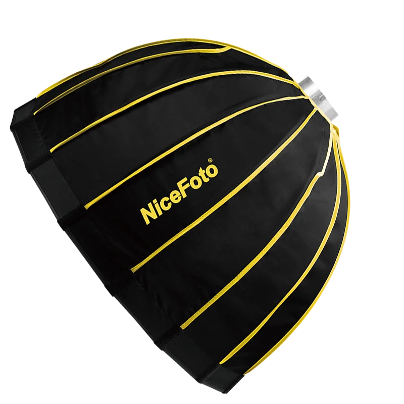 Nicefoto Led-120cm Bowens Mount Soft Box Lighting Kit Deep Parabolic  Softbox With Grid for Photography