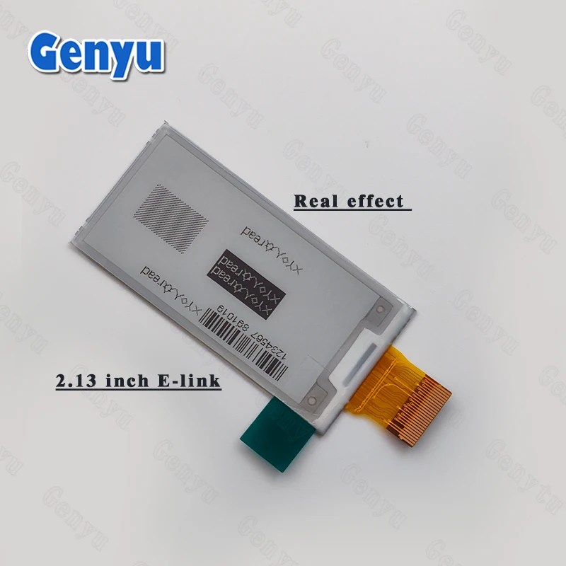 E Paper Genyu Epaper Digit E-ink Graphic Display Cheap Segment Eink