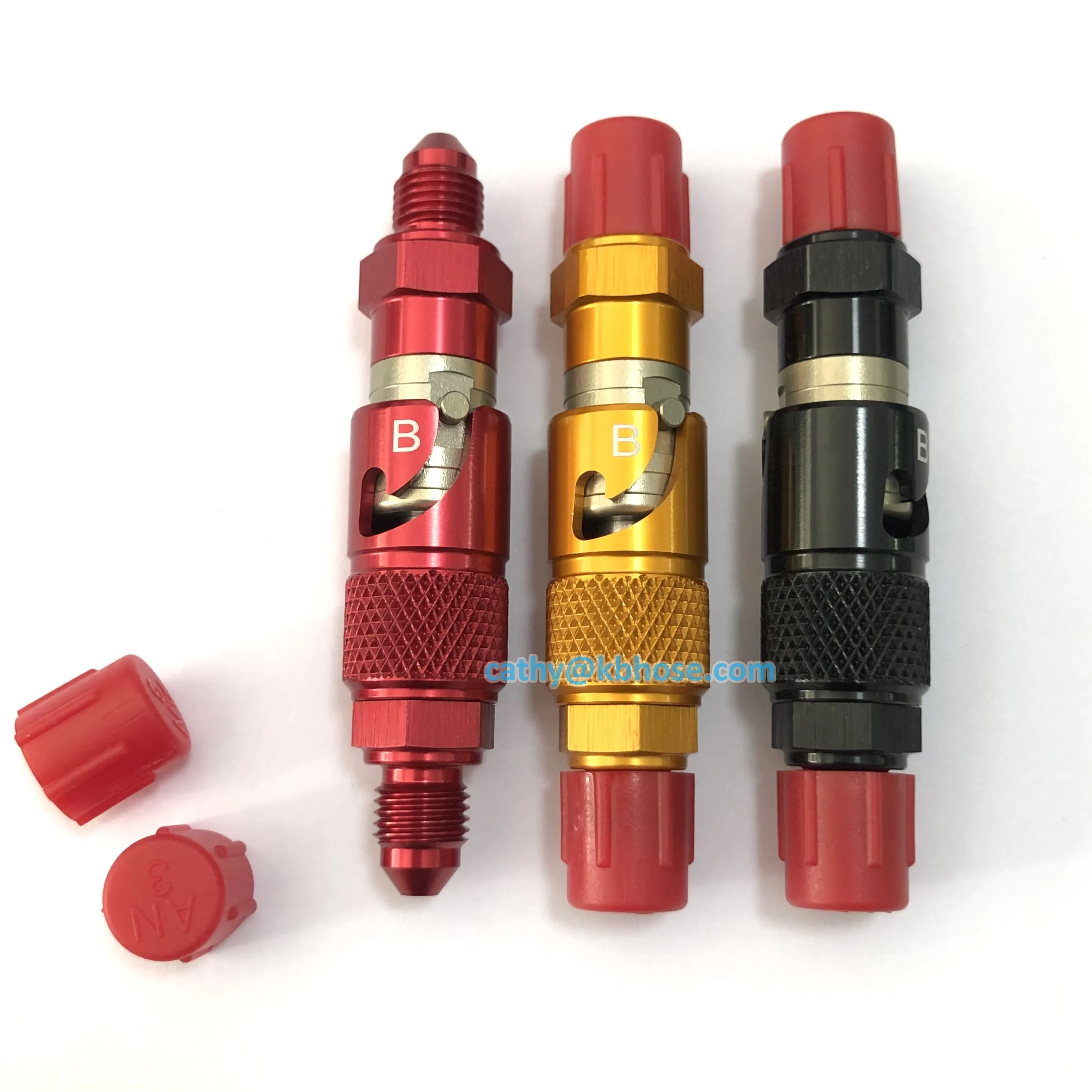 Custom Racing Car Parts - Aluminum AN3 Quick Release Fitting