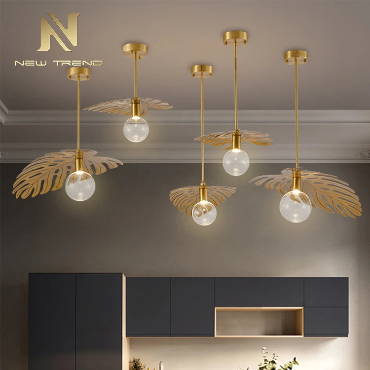 PDZPD81001 Wholesale Price Indoor Home Cafe Decoration 3W Brass Modern LED Pendant Lamp    