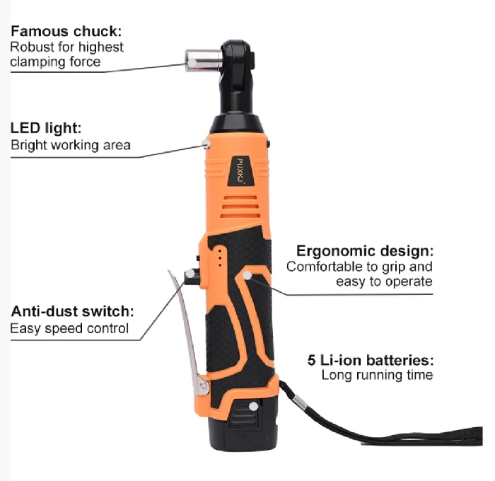 ½ CLIQUET ÉLECTRIQUE SANS BALAIS- 12V60024 + 53782 + 60026