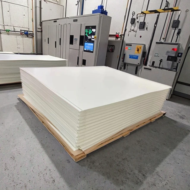 3233 Melamine White Glass Cloth Laminated Sheet High Voltage Application