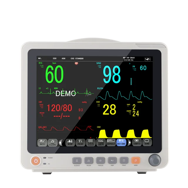 JH-12B 12.1 Inch Touch Screen Multi-parameter Monitor
