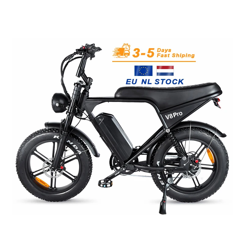 バッテリー本体V8電動アシスト自転車電動バイクV8 Pro 48V15A充電器付 大人用V8PRO電動自転車1000Wモーター48V15Ahリムーバブル