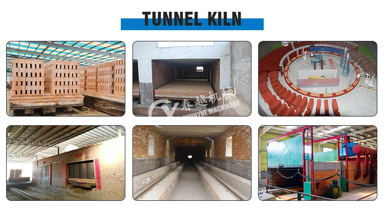 Assembly Container Type Steel Structure Gas Fired Clay Mud Brick Oven Burning Tunnel Kiln for Burning Clay Bricks