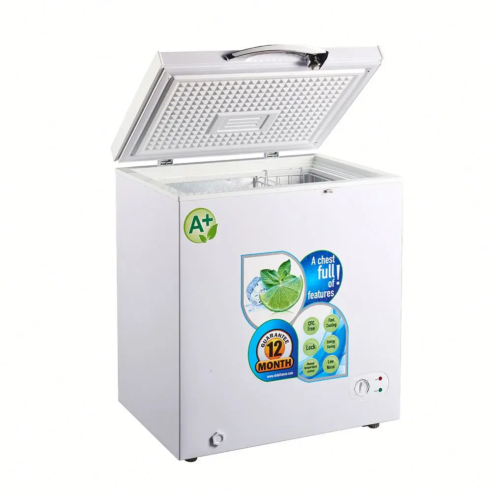 160L Factory Direct Chest Type Freezer Home Use Portable Mini Small Chest Freezer