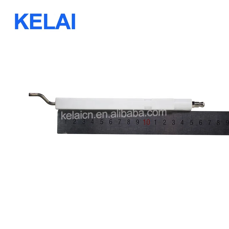 Electrode Spark Plug Ceramic Igniter Spark Ignition Fire Rod Sensor for Gas Oven Stove