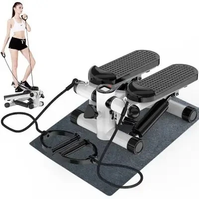 Multifunctional Home Mini Elliptical Stepper Lateral Thigh Trainer Stepper Mini Climbing Machine Fitness Stepper