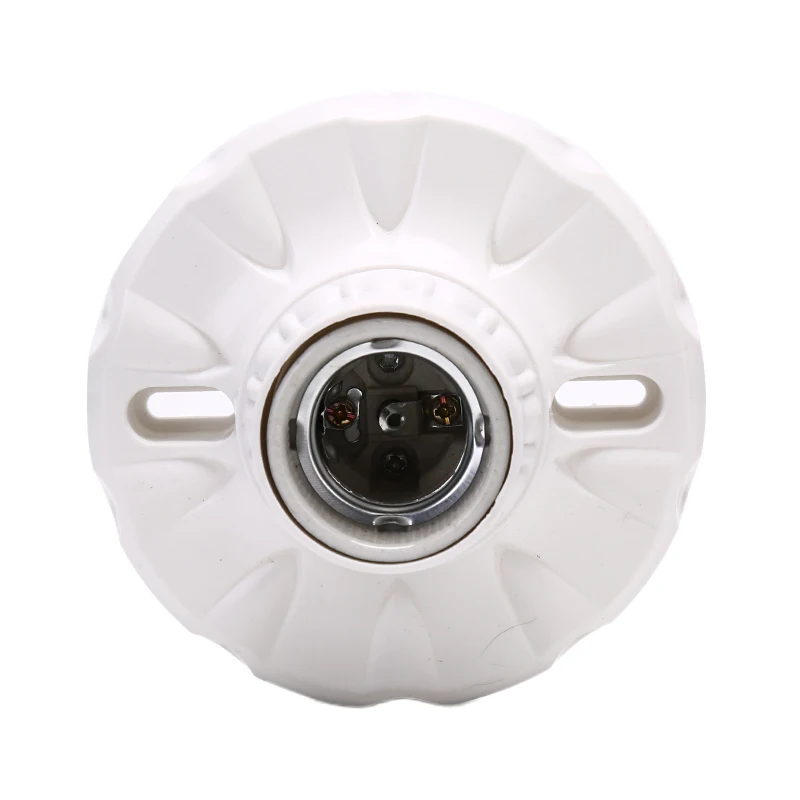 Smart Bulb Socket Sound Control Light Sensor Base E27 Lamp Holder Brass Thread Pipe Brass Lamp Part Accessories Lamp Parts